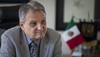 Juan Pedro Laclette, candidato a la rector&iacute;a de la UNAM. 