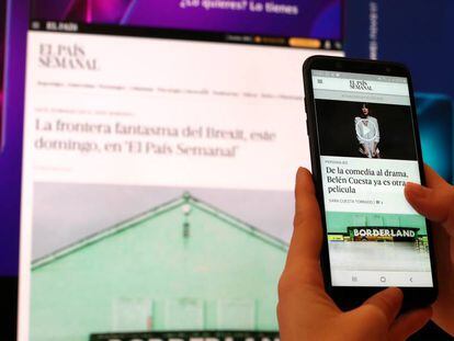 ‘El País Semanal’ ofrece contenido bajo registro desde este fin de semana