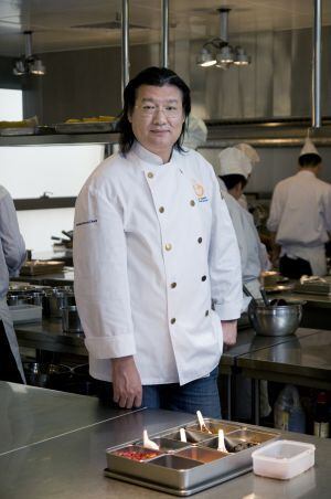 El cocinero chino Da Dong, renovador del pato laqueado.