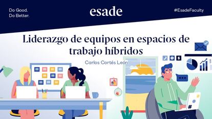 Liderazgo de equipos en espacios de trabajo híbridos