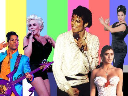 Prince, Marta Sánchez, Michael Jackson, Sabrina Salerno o Lola Flores son algunos de los artistas que dejaron momentos en la televisión española de los que se habló durante años.