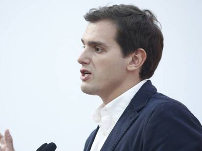 El presidente de Ciudadanos, Albert Rivera.