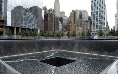 Monumento en la Zona Cero de Nueva York