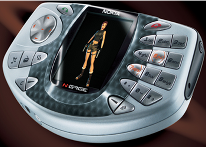 La N-Gage de Nokia es videoconsola, reproductor de MP3, navegador inalámbrico y teléfono