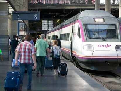 Un tren AVE de Renfe. 