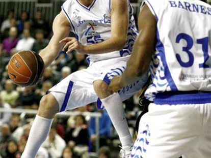 Ivanov durante un encuentro ante el Real Madrid