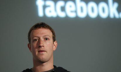 Zuckerberg, fundador de  Facebook.