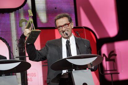 Jordi Hurtado recoge su premio Ondas.