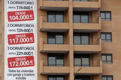 Viviendas en venta en un edificio de viviendas en Valencia.