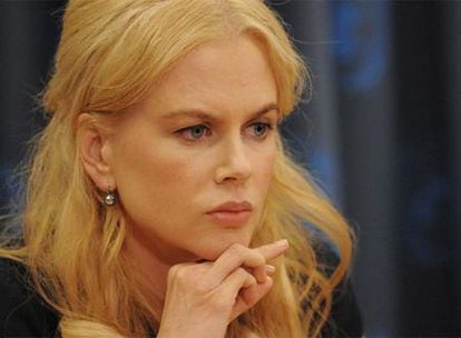 La actriz Nicole Kidman, en una rueda de prensa en Nueva York.