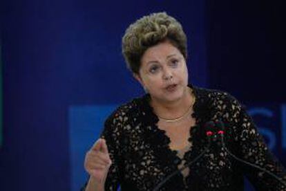 La mandataria brasileña, Dilma Rousseff. EFE/Archivo