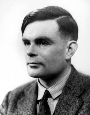 Alan Turing.