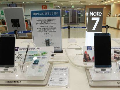 Samsung actualizar&aacute; el sistema operativo del Note 7 para evitar problemas con la bater&iacute;a.