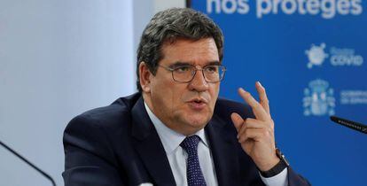 El ministro de Inclusión, Seguridad Social y Migraciones, José Luis Escrivá. 