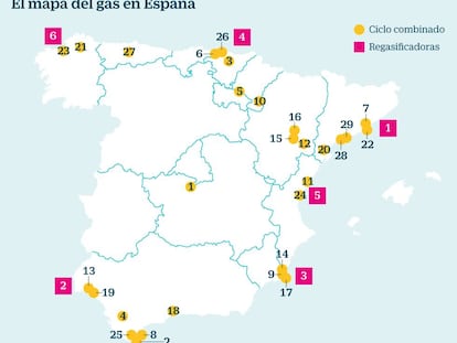 Las centrales de gas, en situación crítica tras la supresión de uno de sus incentivos