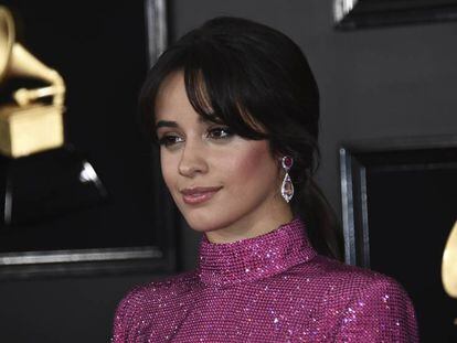 Camila Cabello, en febrero en los premios Grammy.