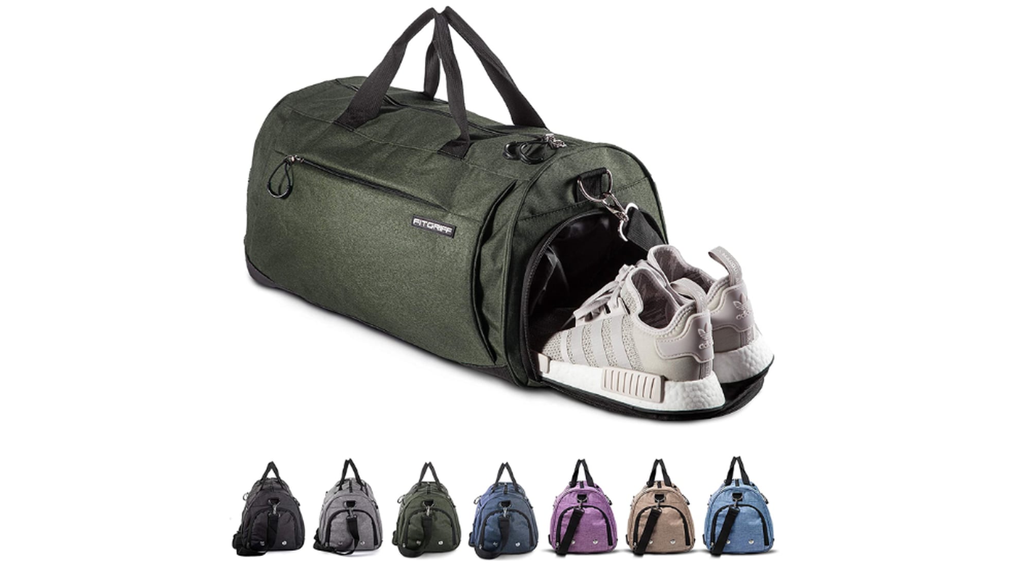 Bolsa deporte con compartimento calzado / Bolsas Gimnasio Personalizadas -  ▷ Creapromocion