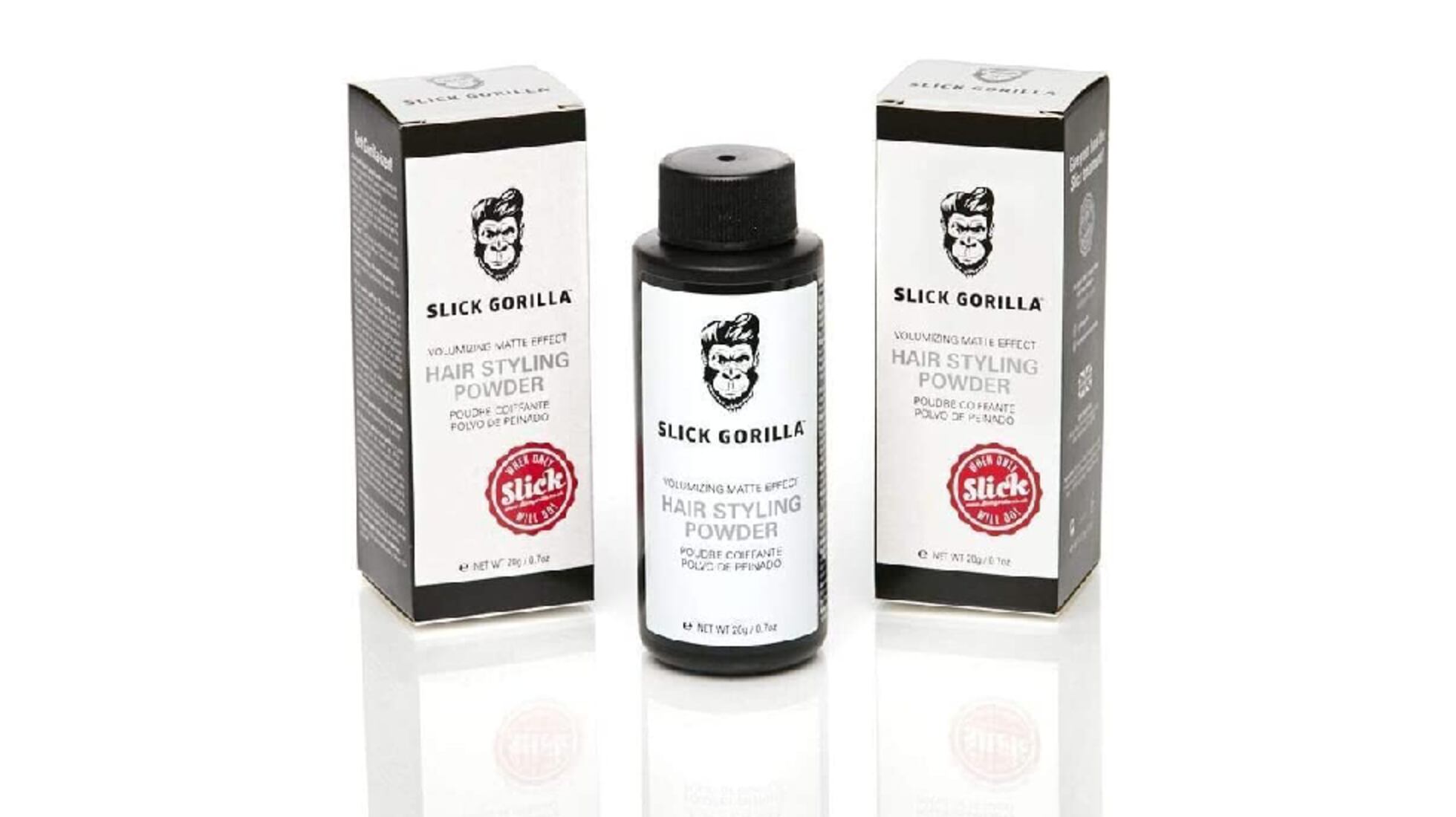 Slick Gorilla Set - Poudre Capillaire 20 Gr. + Peigne à Texture
