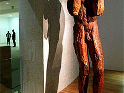 Obra del escultor gallego Francisco Leiro en el Museo Marco de Vigo.