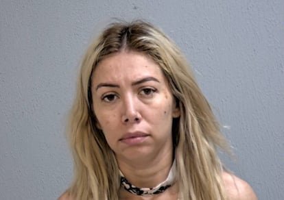 La concejala de Reynosa Denisse Ahumada Martínez en una fotografía de la cárcel del condado de Hidalgo (Estado de Texas).