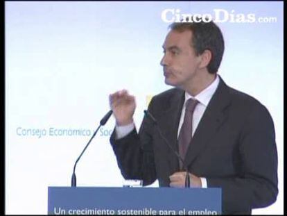 Zapatero anuncia un plan de ahorro energético