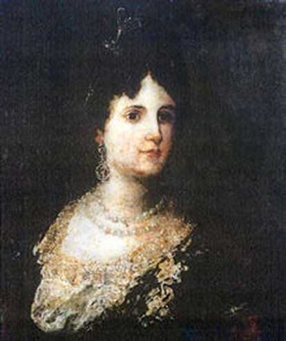 &#39;Retrato de la infanta María Isabel de Borbón&#39;, atribuido a Francisco de Goya y Lucientes.