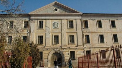 Edificio del Hogar del Comandante Aguado, en Teruel, que albergará el Museo Nacional de Etnografía.