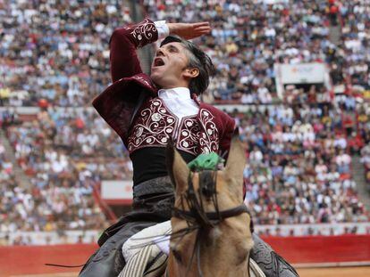 El rejoneador Diego Ventura, el 4 de febrero de 2019, en la plaza México.