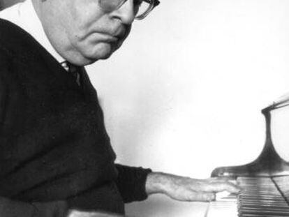 El fil&ograve;sof i music&ograve;leg Theodor W. Adorno.
