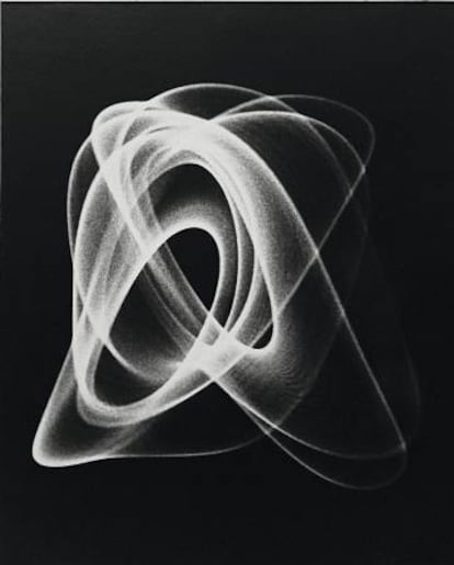 Señales eléctricas del artista pionero, Ben F. Laposky.