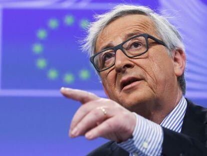 Jean-Claude Juncker a la Comissió Europea, aquest divendres.