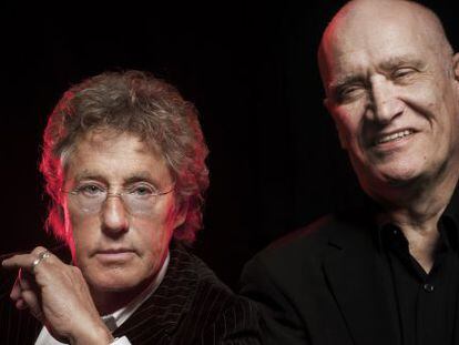 Roger Daltrey y Wilko Johnson, en una foto de promoci&oacute;n de su disco conjunto.