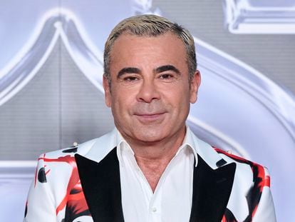 El presentador Jorge Javier Vázquez, en la presentación de 'Sálvame Fashion Week' de Mediaset, el 25 de mayo de 2022 en Madrid.