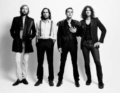 Imagen promocional de The Killers.