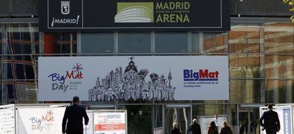 Reapertura al público del Madrid Arena, esta mañana.