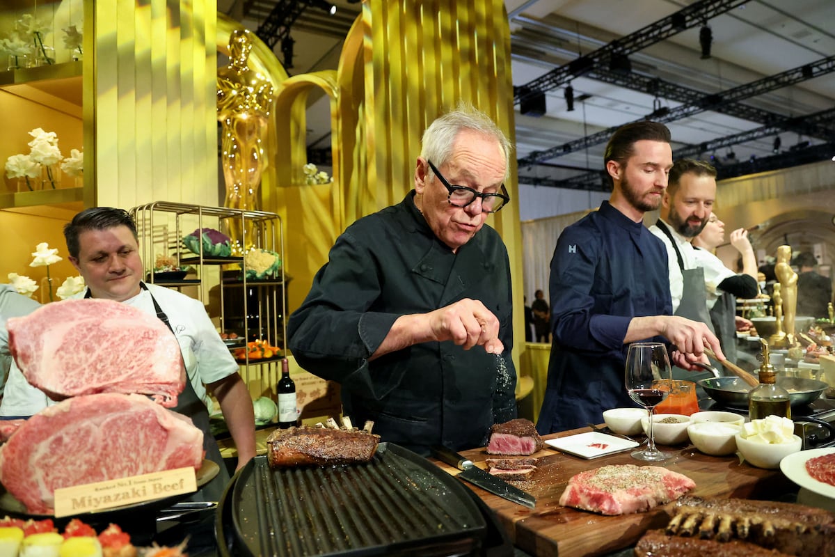 Y en los Oscar, ¿qué se come? Jamón ibérico de bellota, macarrones con queso, 37 postres y un menú cocinado por 120 chefs