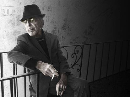 Fotograf&iacute;a de Leonard Cohen de su &uacute;ltimo disco, &#039;You Want It Darker&#039;.