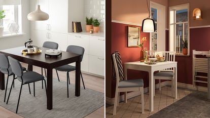 We select a variety of chairs for the dining room with functional, colorful and durable Ikea aesthetics.