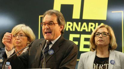 Irene Rigau, Artur Mas y Joana Ortega.