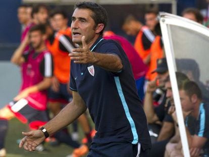 Ernesto Valverde, entrenador del Athletic 