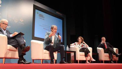 El expresidente Jos&eacute; Luis Rodr&iacute;guez Zapatero, en C&oacute;rdoba.