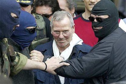 El jefe supremo de la Cosa Nostra el día de su detención en abril de 2006.