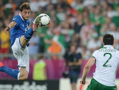 Marchisio, ante Irlanda.