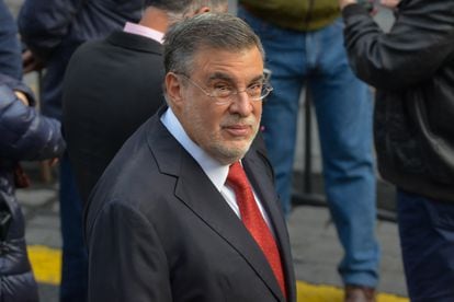 El exconsejero jurídico de presidencia Julio Scherer Ibarra, el 17 de septiembre de 2021, en Ciudad de México.