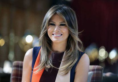 La primera dama de EE UU, Melania Trump, en una imagen de archivo.