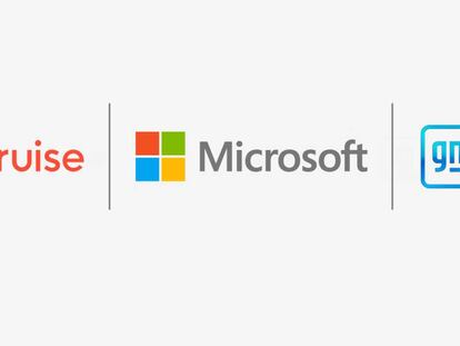 Cruise y General Motors se asocian con Microsoft para comercializar vehículos autónomos.
