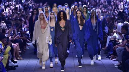 Desfile de DKNY, en la pasada semana de la moda de Nueva York.
