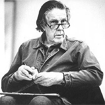 El músico norteamericano John Cage, en 1991.