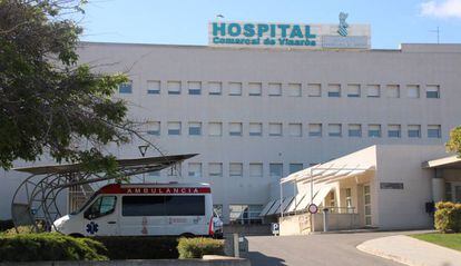 Fachada del hospital de Vinaròs (Castellón). 