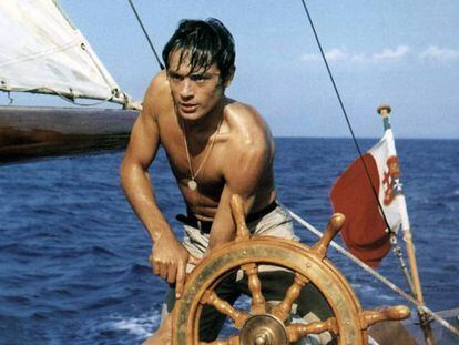 Alain Delon, en el paper de Ripley en l'adaptació de René Clément de 1960.